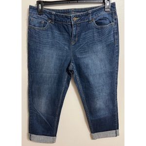 Simply Vera Vera Wang Cropped Jeans Size 12P